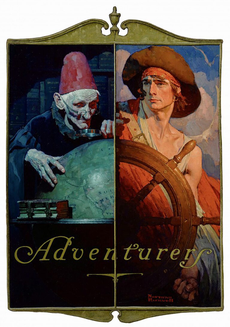 The Adventurers, Saturday Evening Post Cover