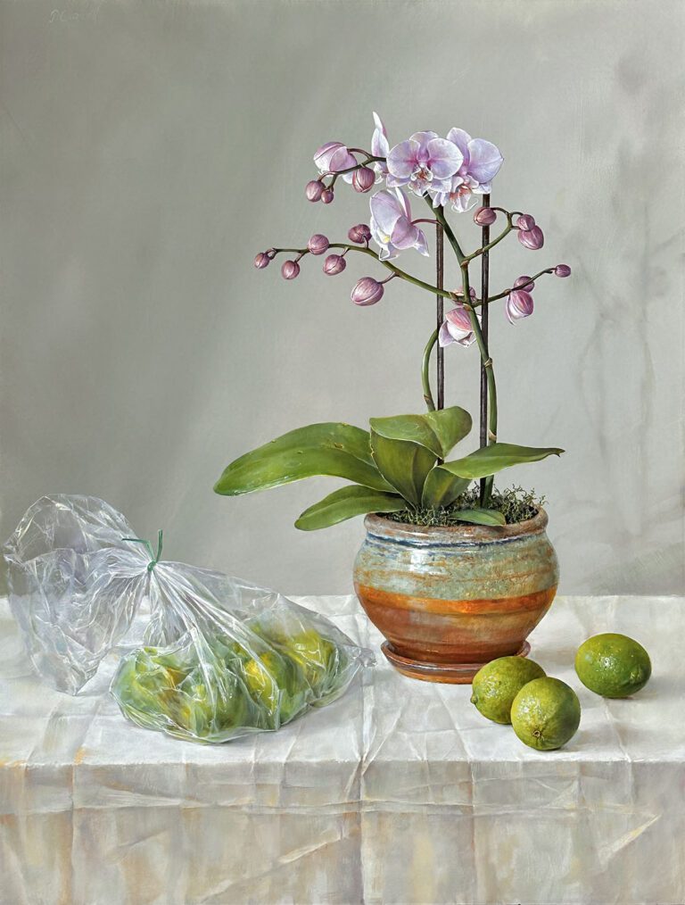 "Orchid and Limes"