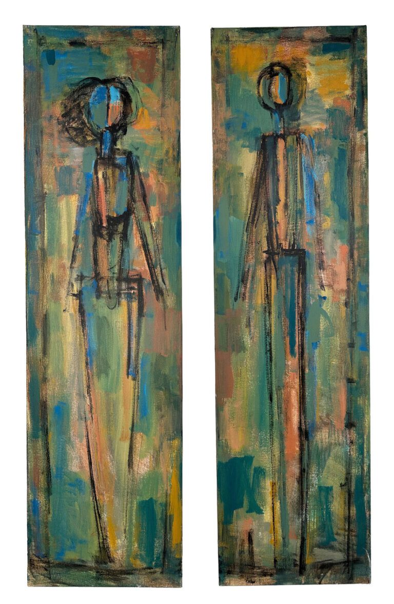 Husband and Wife (diptych)
