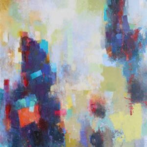 Max Hammond, Myths and Expectations, oil on canvas, 96x72, $24,000