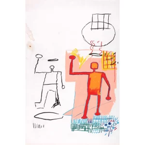 Jean-Michel Basquiat - Untitled, 1980-81