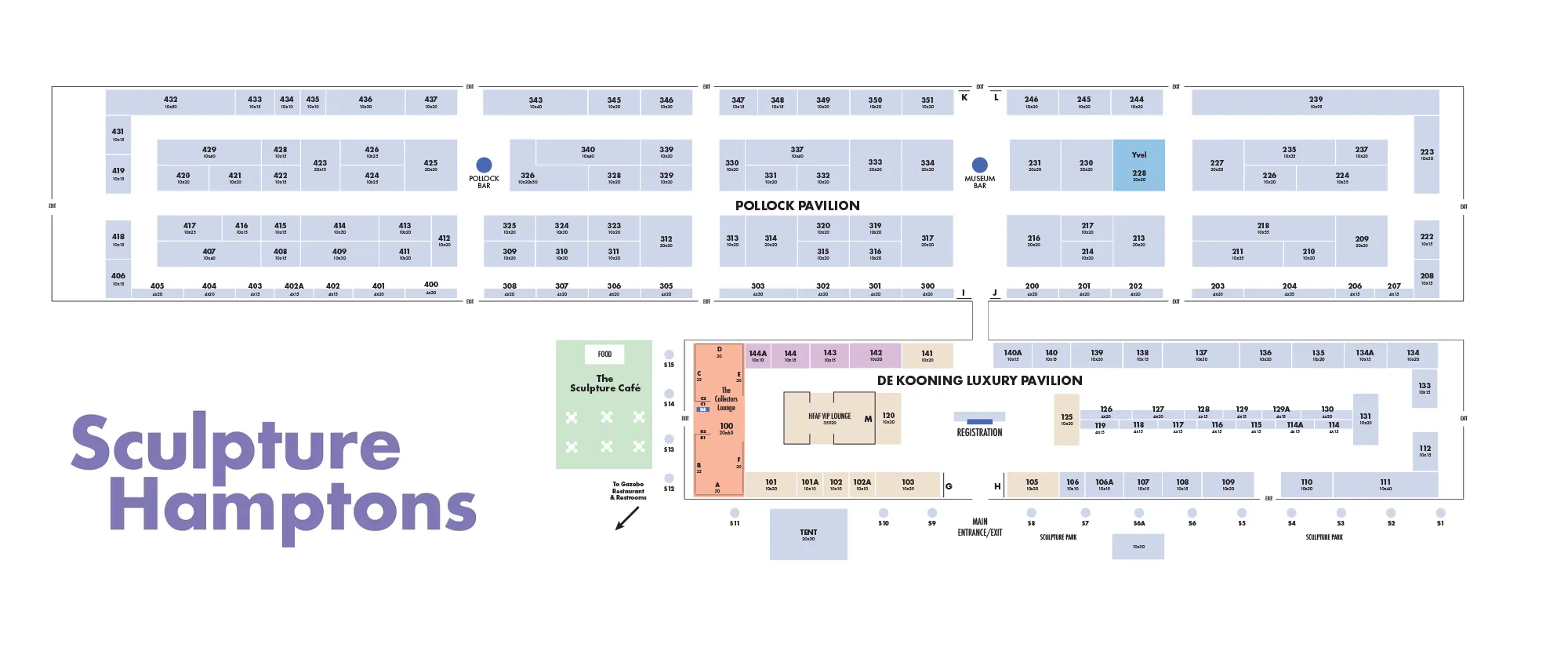 HFAF 2024 Floor Map