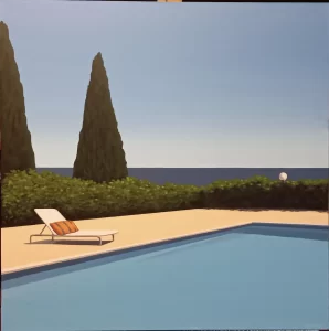 Magdalena Laskowska, "Take your time", 2024, acrylic on canvas, 24X24"