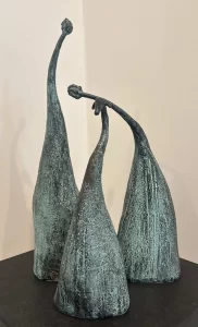 Children of the World in Bronze: A Family in Passage
